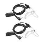 Гарнитура для рации Baofeng UV-5R, UV, B5, B6 BF-888S, DM-5R, GT-3, UV-S9, 2 шт.