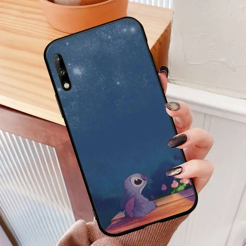 

Cartoon Cute Stitch Phone Case For Honor 5.7 8 9X lite 10lite play6.3 9XPro 20 8C 7C ru 5.7 20lite HRY-LXIT Cover Fundas Coque