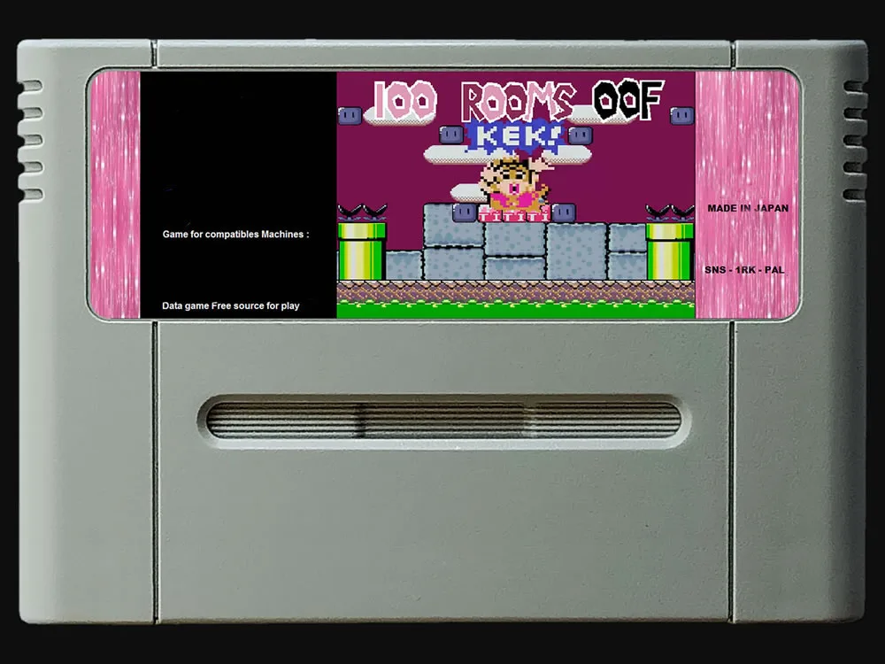 

16-битные игры ** 100 комнат OOF Кет! (Регион бесплатно! Версия NTSC и PAL!)
