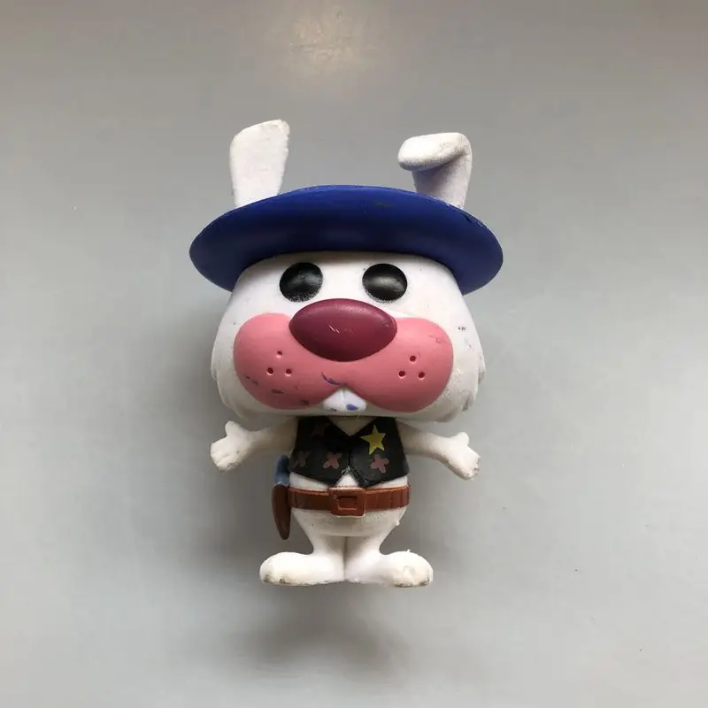 

Original Ricochet Rabbit Flocked Vinyl Action Figure Collectible Model Loose Toy No Box