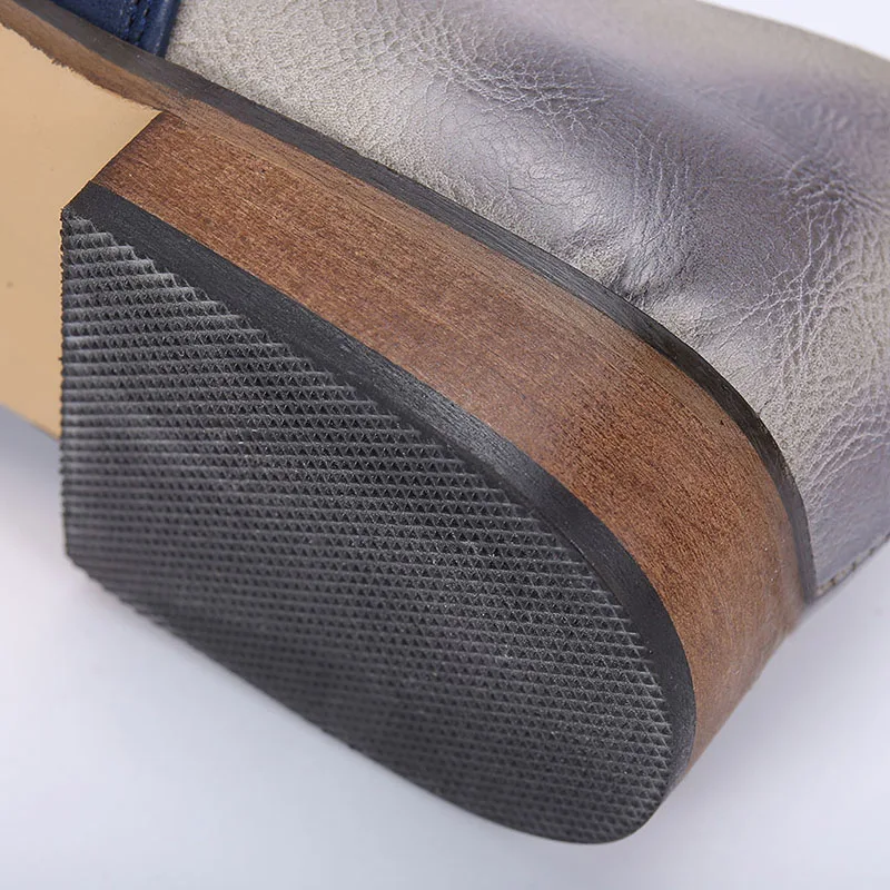 Туфли женские из лакированной кожи на толстом каблуке 683 Вт | Обувь