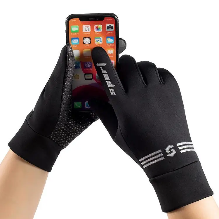 

HiMISS Men Women Autumn Winter Gloves Touch Screen Windproof Waterproof Nonslip Outdoor Sports Cycling Gloves