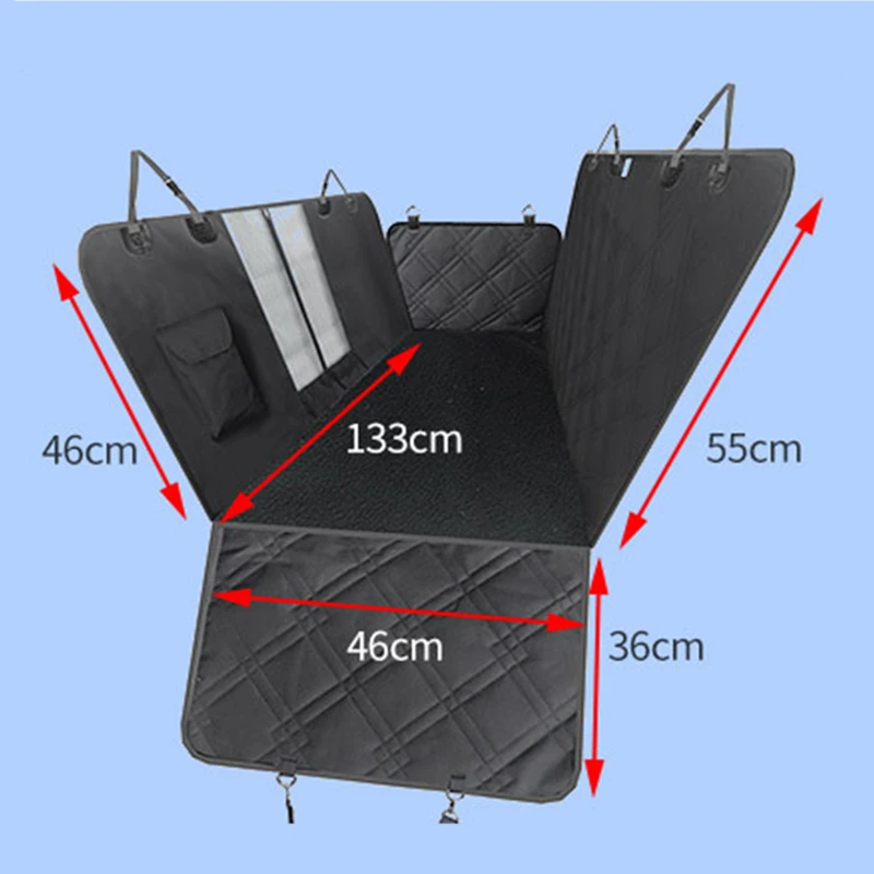 Автомобильный коврик для питомцев анти-грязный Универсальный Ткань Оксфорд со