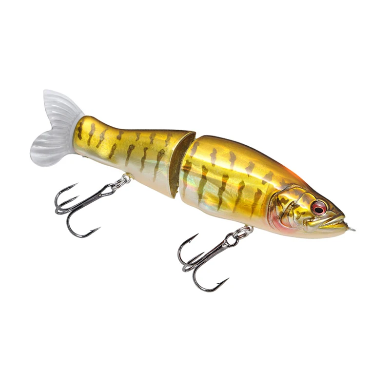 

1pc 13.5CM 28G Fishing Lure 8Colors Crankbait WobblersTackle Bass Assorted Floating Swim Bait 2 Segments Sinking Topwater
