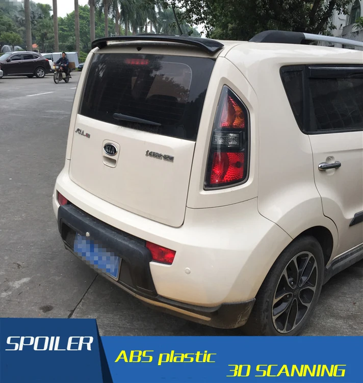 Спойлер для Kia Soul высококачественный спойлер из АБС материала заднего крыла