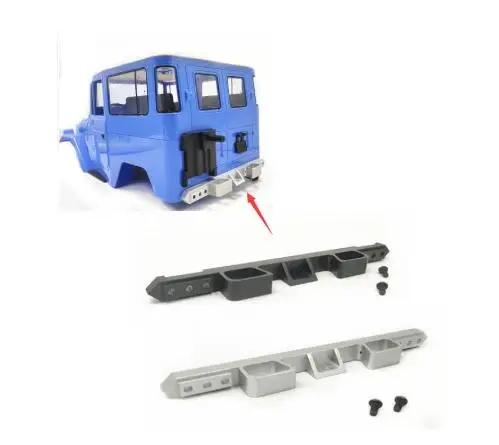 WPL FJ40 C34 FJ CRUISER RC автомобильные запасные части металлический передний бампер