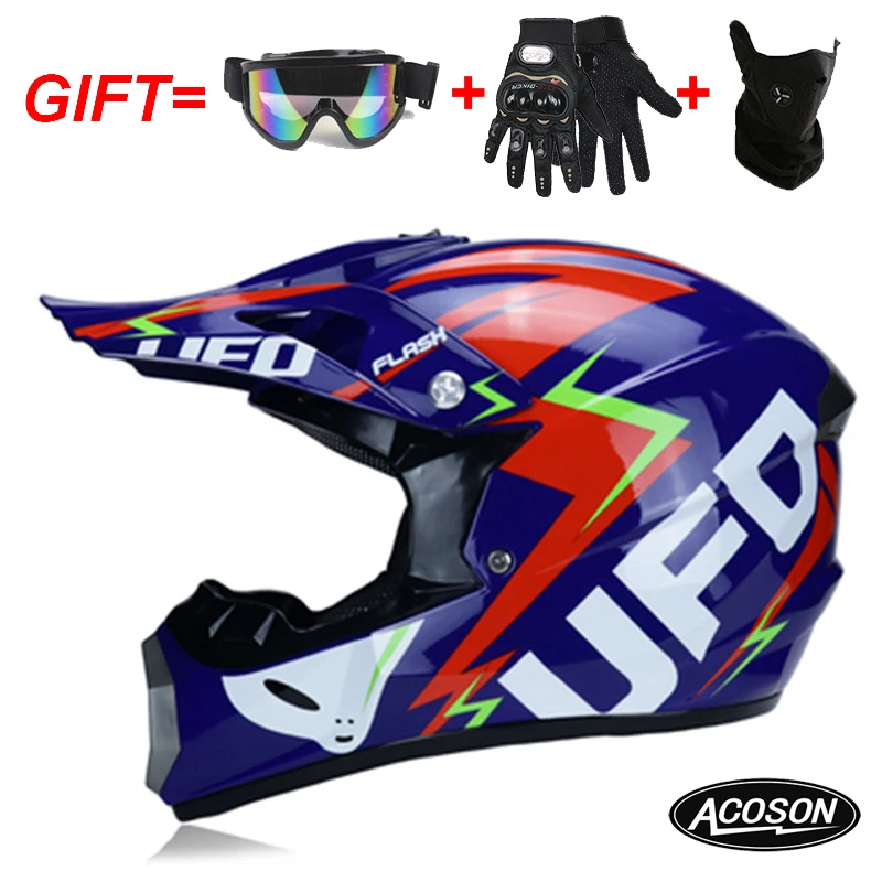 Motorcycle cross motorcycle helmet for motorcycle helmet down MTB DH off road motorcycle cross racing helmet point with goggles