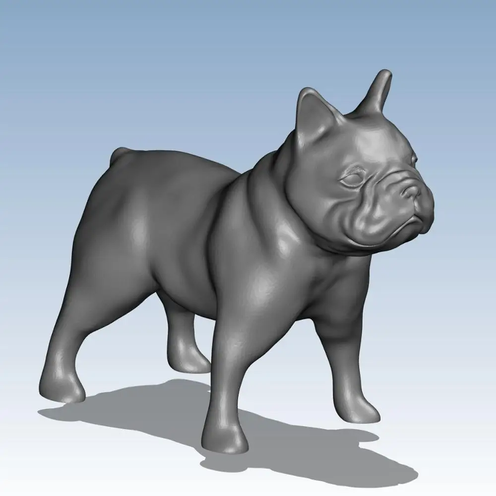 

French Bulldog Custom order highqualityhighprecision digital models 3D printing service Classic objects ST2301