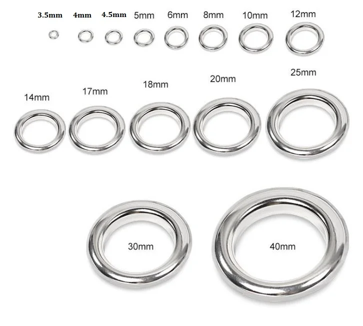 Серебряные Металлические Люверсы с втулкой для кожевенного ремесла