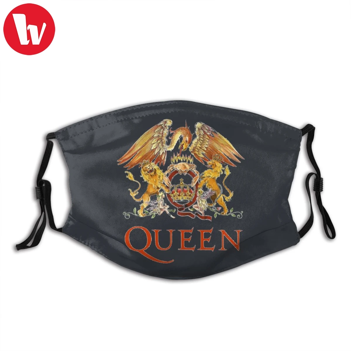 Queen Band маска для лица с логотипом модная забавная 2 фильтрами взрослых|Мужские