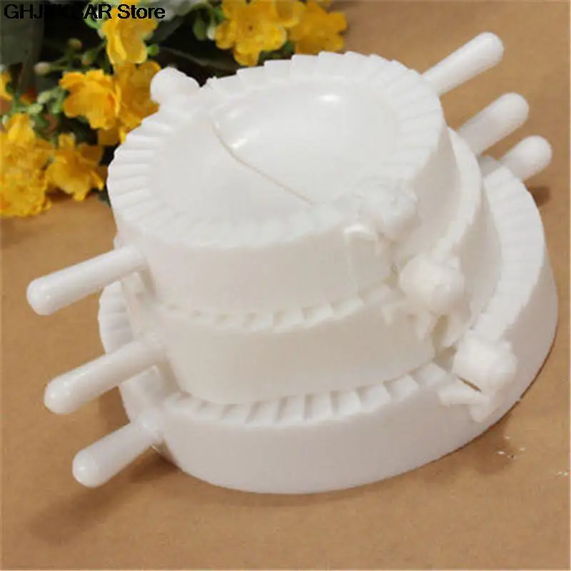 Кухонный пластиковый пресс для теста форма вареников и пирогов приготовление