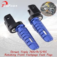 fit for speed triple 1200 rr rs speed triple r srs street triple 765 765r 765s 765rs front footrest foot pegs pedals