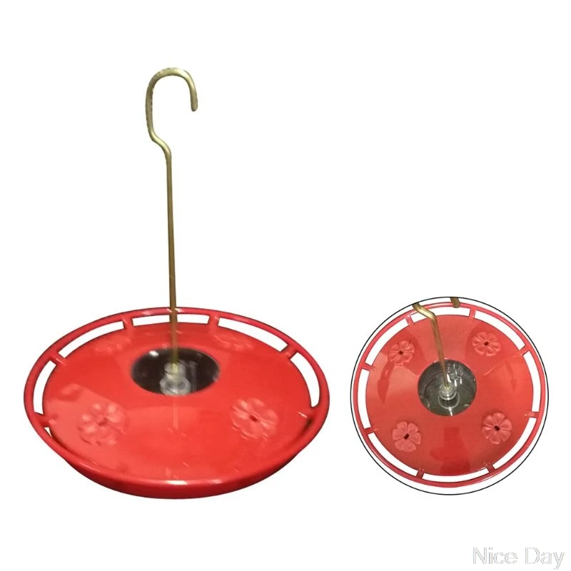 

12 oz Plastic Hanging Hummingbird Feeder with 8 Feeding Ports A13 20 Dropship