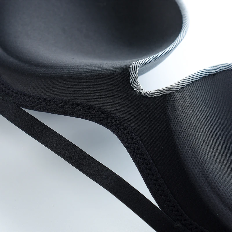 

SVOKOR Sexy V-neck Bralette Seamless Wireless Breathable Bra Push Up Brassiere Female Soft Solid Color Underwear 2021 New