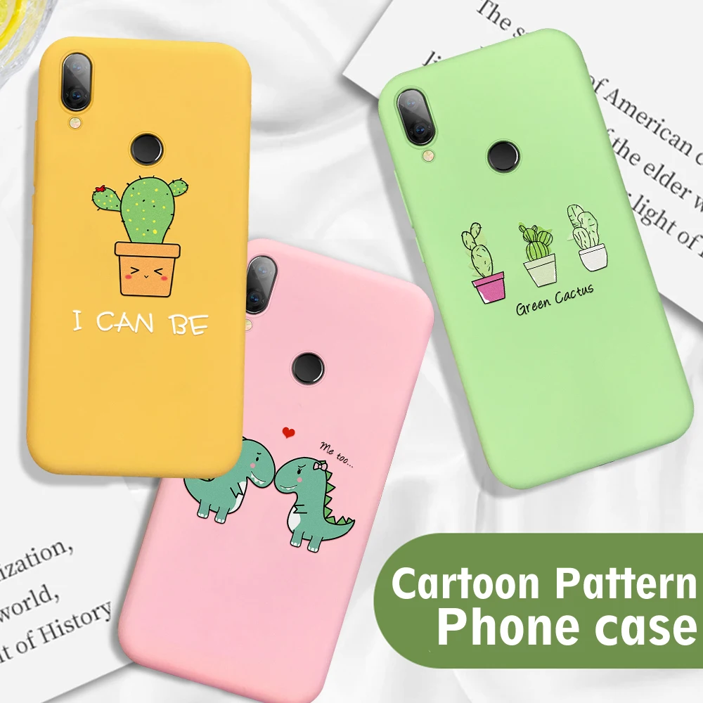 For Xiaomi Redmi 7 Note 6 Pro K20 Soft TPU Silicone Case Cover 6A 7A 5 Phone Back Coque | Мобильные телефоны и аксессуары