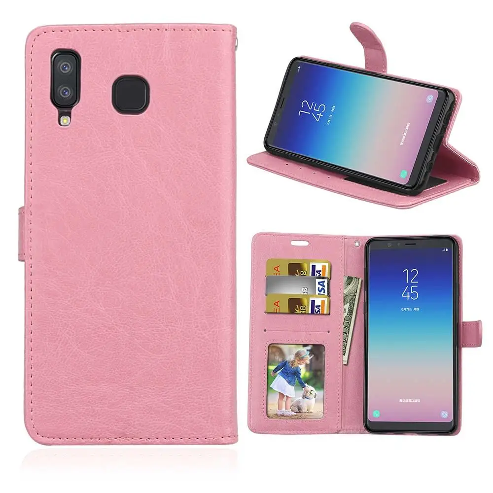 Чехол на заднюю панель кожаный чехол кошелек для телефона Магнитный samsung Galaxy S6 Edge