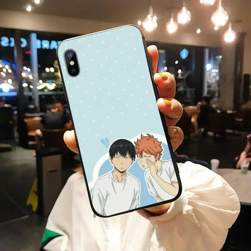 

Anime Haikyuu Oikawa volleyball Phone Cases for iPhone 11 12 pro XS MAX 8 7 6 6S Plus X 5S SE 2020 XR