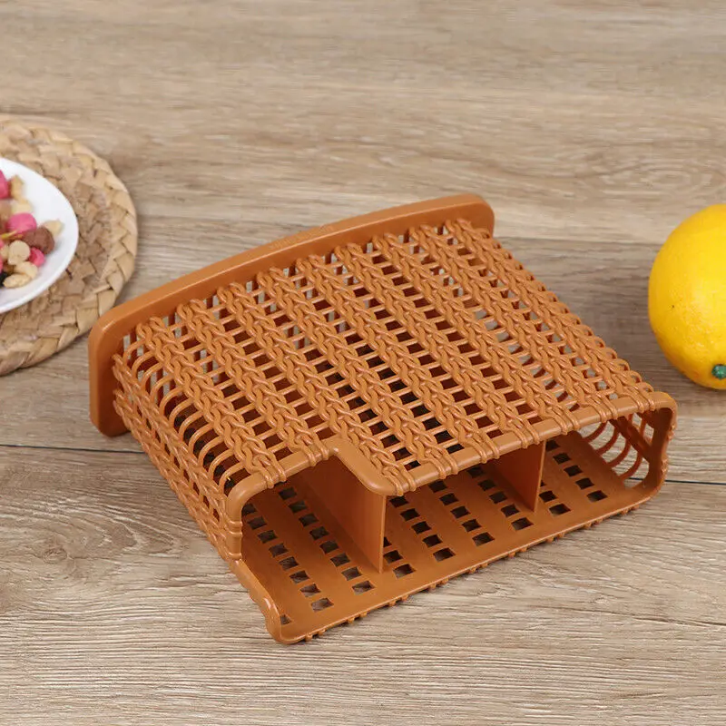 

Kitchen Storage Rack Chopstick Spoon Fork Tableware Organize Hollow Drain Rack Tableware Storage Box Drain Hollow Basket