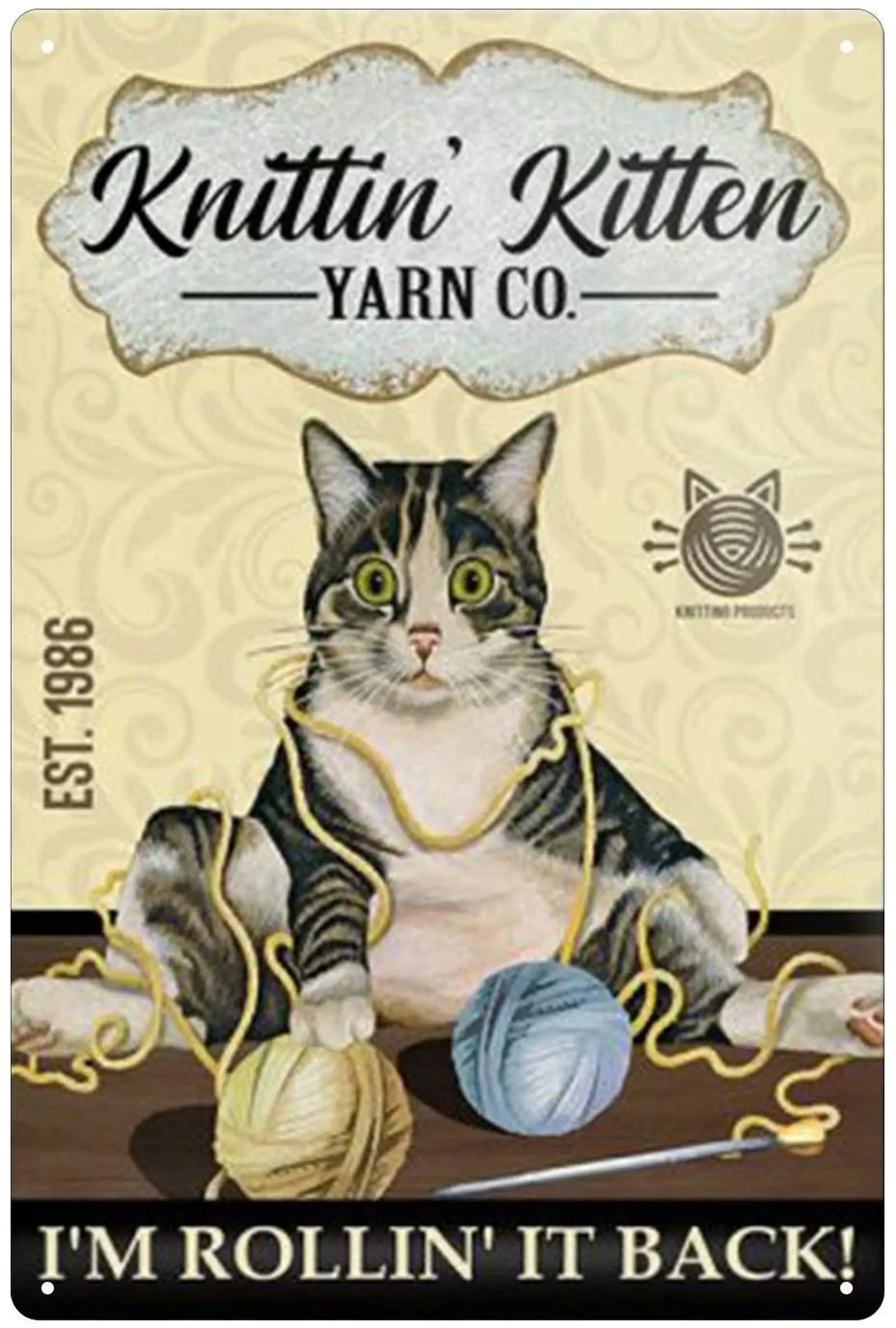 

Travel Metal Tin Sign Cat Vintage Metal Aluminum Sign Wall Art Decor Metal Sign Decoration Sign Art Decor Iron Painting 20x30cm