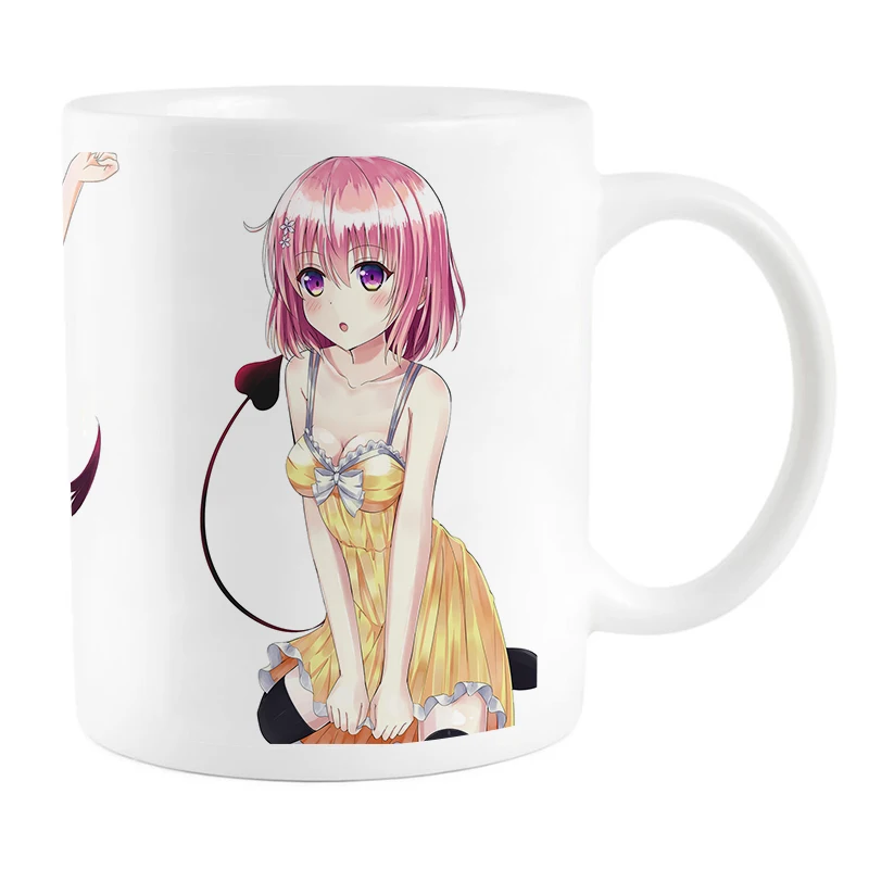 

To Love-Ru Cup Mug Cosplay Prop High Temperature Color-changing Mug Cups