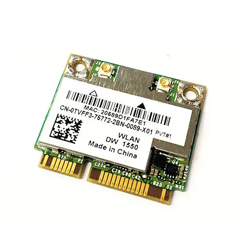 

BCM94352HMB BCM94352 для Broadcom Dell DW1550 802.11ac 2,4G/5,0 GHz Mini PCI-E 867Mbps WIFI BT Bluetooth 4,0 Беспроводная карта
