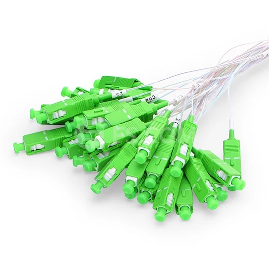 SC APC 1X4 PLC волоконно-оптический сплиттер FTTH 0 9 мм Одномодовый мини стальной