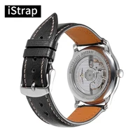 istrap watch band 18mm 19mm 20mm 21mm 22mm 24mm calfskin genuine leather watch strap