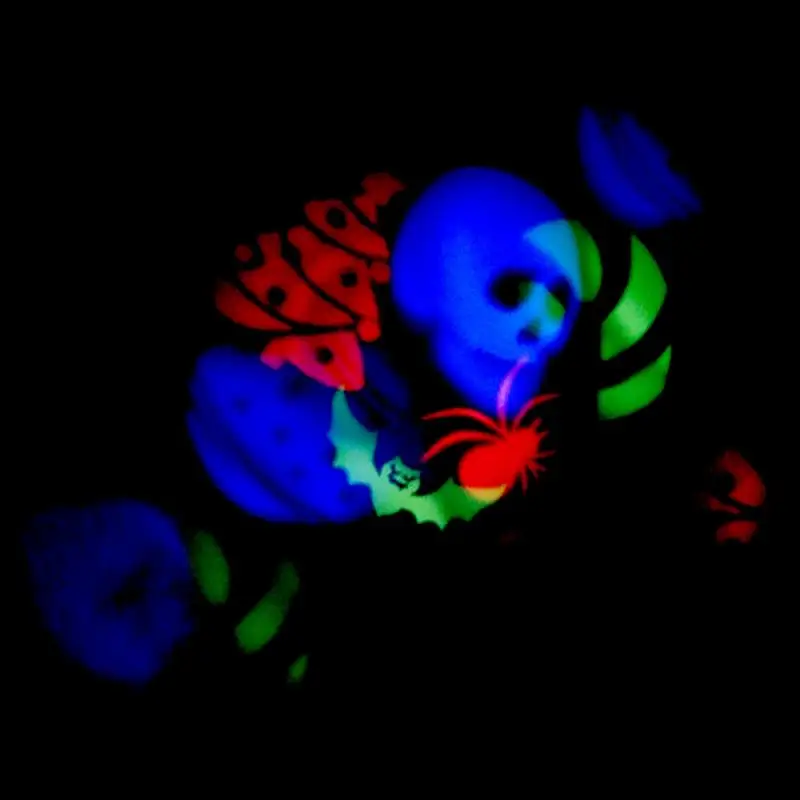 12 шаблонов вращающийся светодиодный светильник для проектора водонепроницаемый