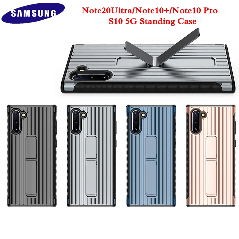 

Original Samsung Note 20 Ultra S10 5G Standing Case Ultimate Full Protective Cover For Galaxy Note 10 10Pro 20+ Tough Armor Case