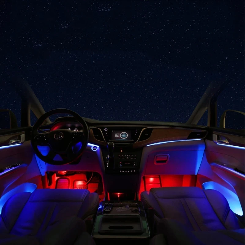 64-цветный окружающий свет для Buick GL8 25S/652T/653T светильник автомобиля