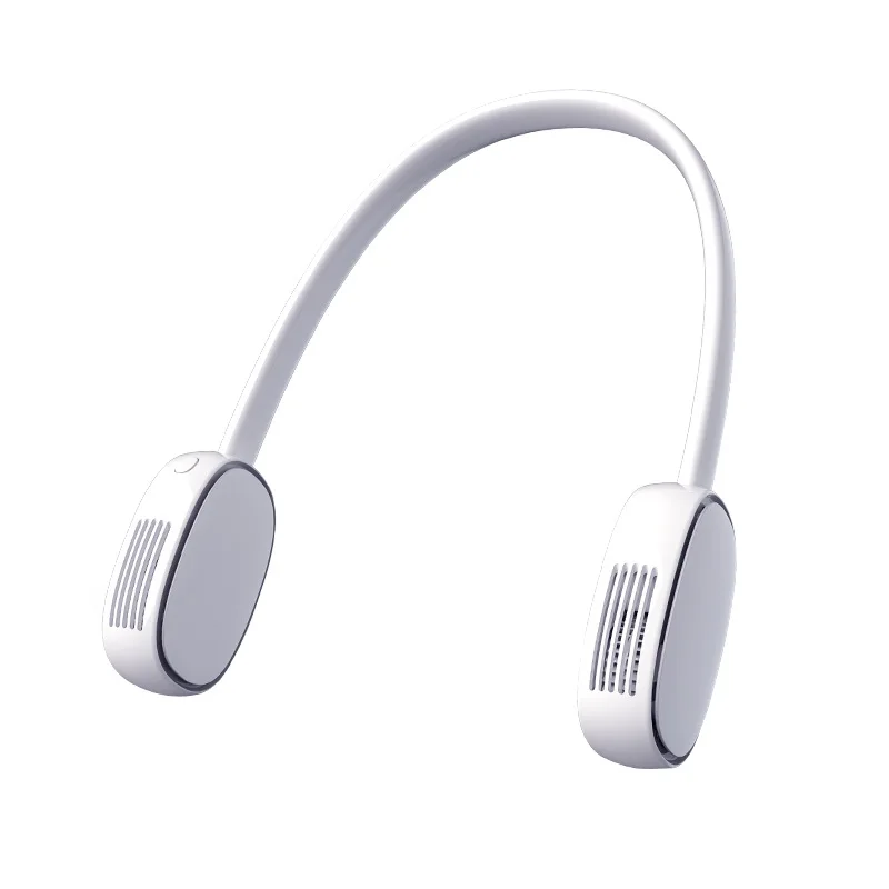 

Bladeless Mini Neck Fan Usb Rechargeable Mute Portable Neckband Fan 3 Speeds Adjustable Neck Fan For Indoor Outdoor Sports