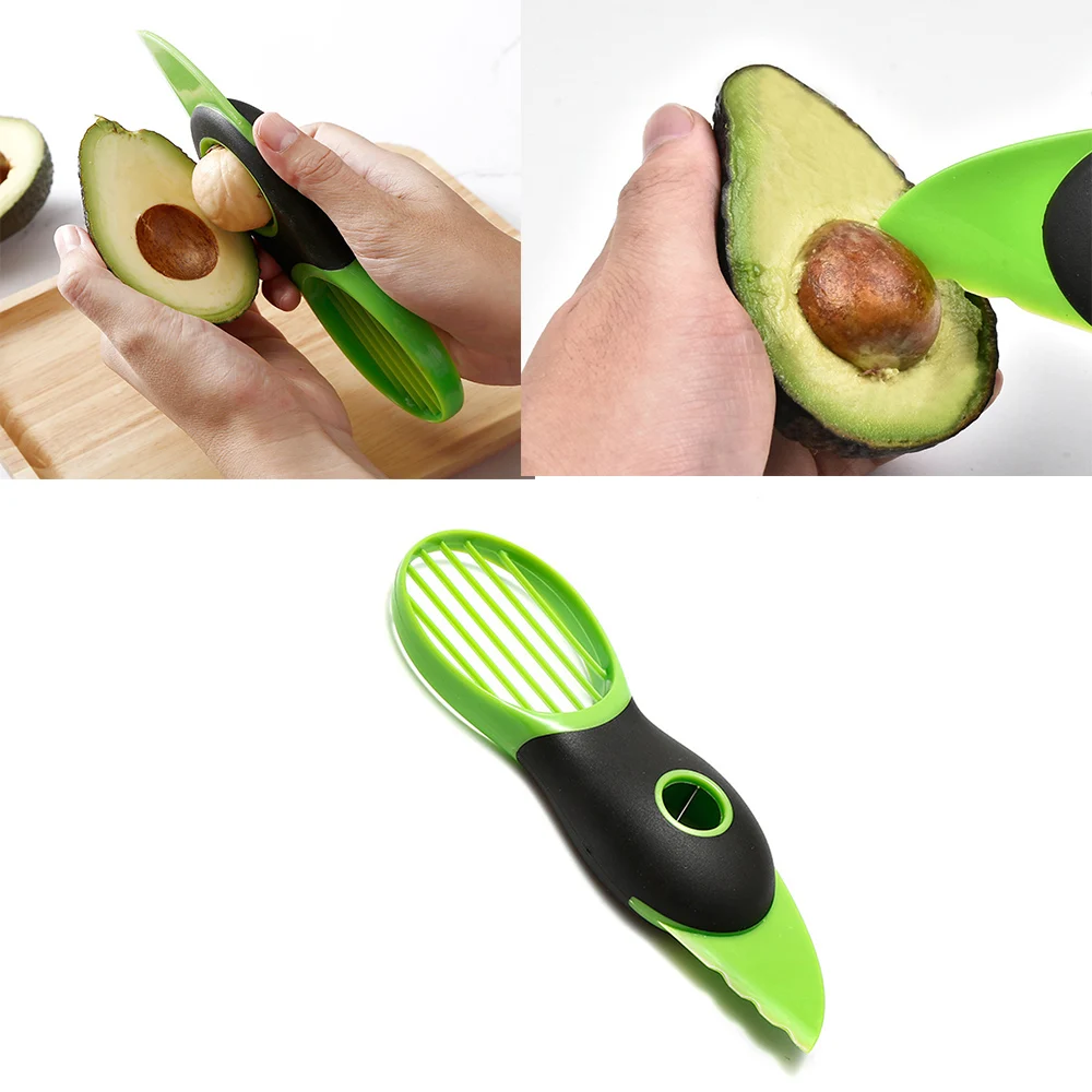 3 в 1 нож для резки авокадо инструменты многофункциональный разделитель фруктов