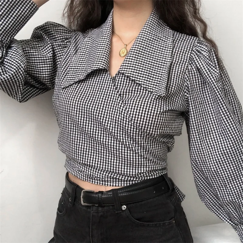 Осенне зимний дворцовый ретро стиль с высокой талией открытый пупок длинным