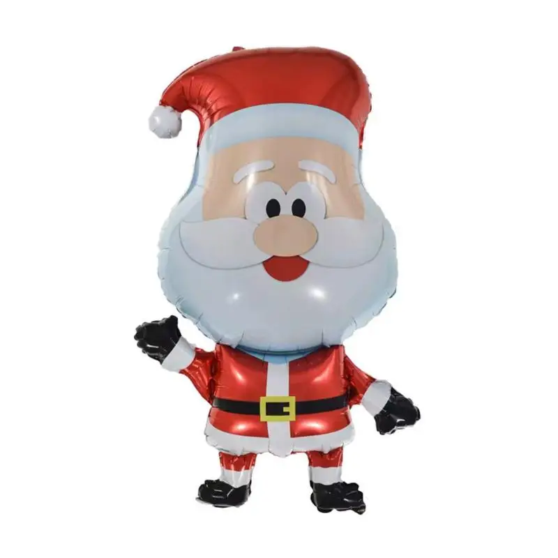 

Cute Christmas Aluminum Film Balloon Santa Claus Penguin Balloons Elk Head Bear Penguin Personality Originality for Xmas Decor