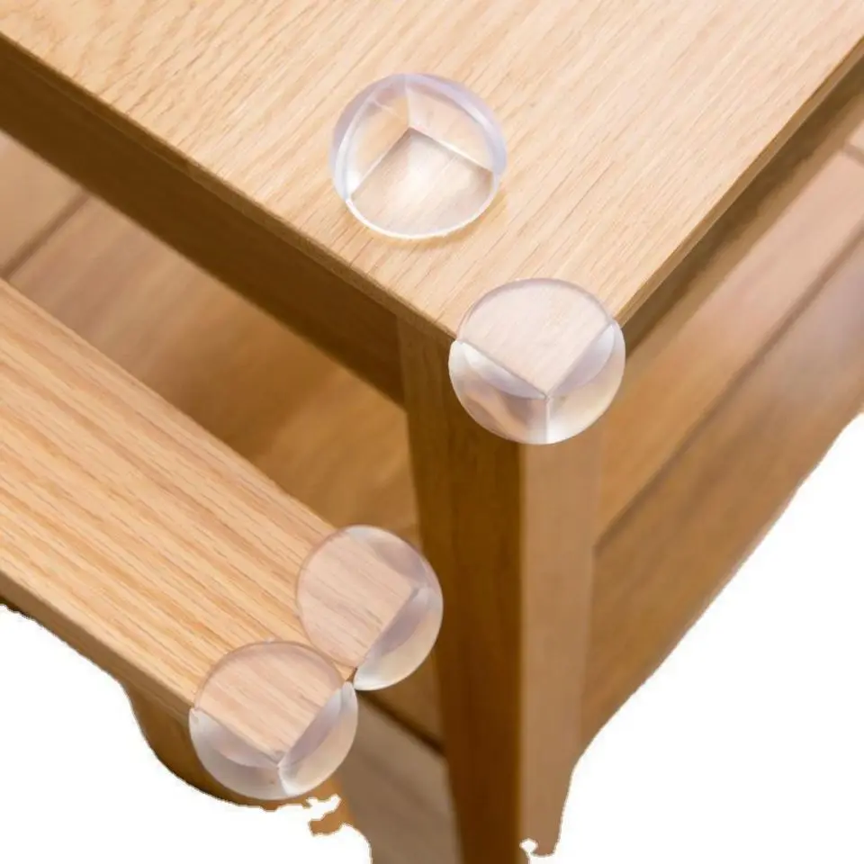 

Round Anti-collision Corner Tea Table Anti-collision Corner Furniture Cabinet Chair Corner Thickened Spherical Protective Cover