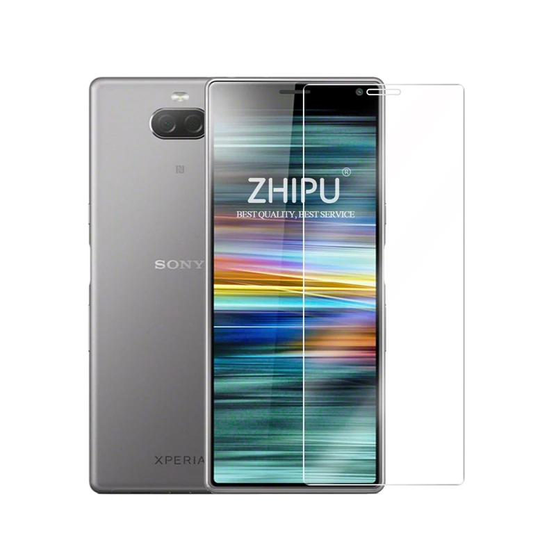 

2Pcs Tempered Glass For Sony Xperia 10 Screen Protector 2.5D 9H Premium Tempered Glass For Sony Xperia 10 Protective Glass Film