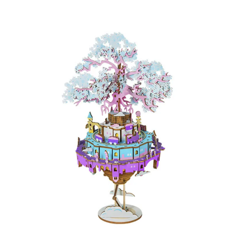 Детские Роскошные музыкальные коробки для девочек Рождественская карусель