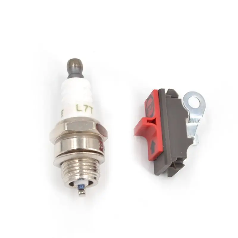 2 части Комплект модуля катушки зажигания набор свечей для husqvarna 61 162 266 Jonsered 630 670