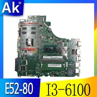 akemy da0lv6mb6f0 motherboard for lenovo e52 80 v310 15isk v310 15ikb notebook motherboard cpu i3 6100 ddr4 4g ram 100 test wor