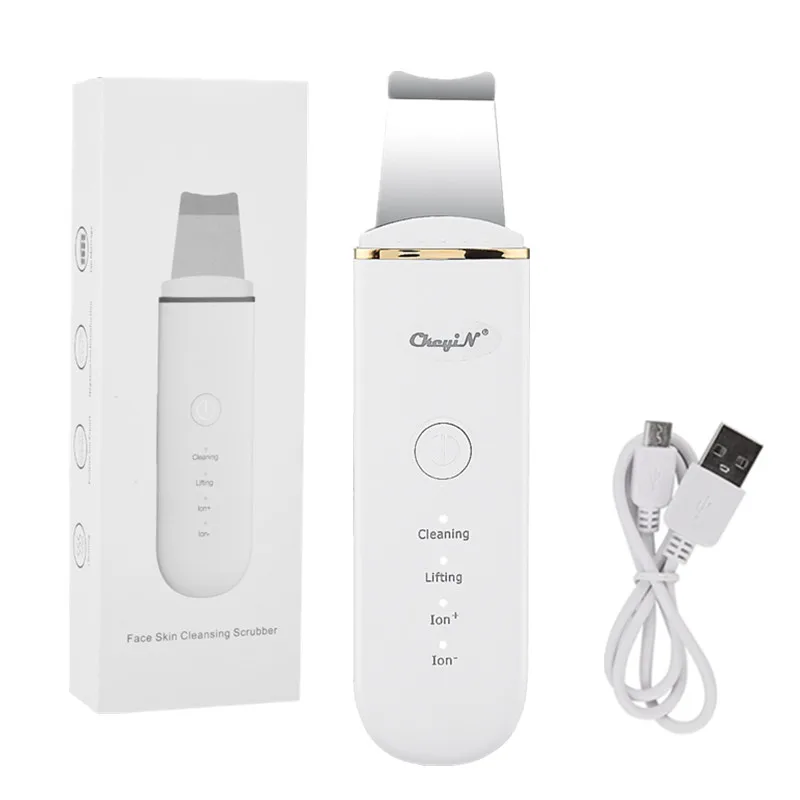 Ультразвуковой скребок для лица устройство чистки кожи удаления черных точек