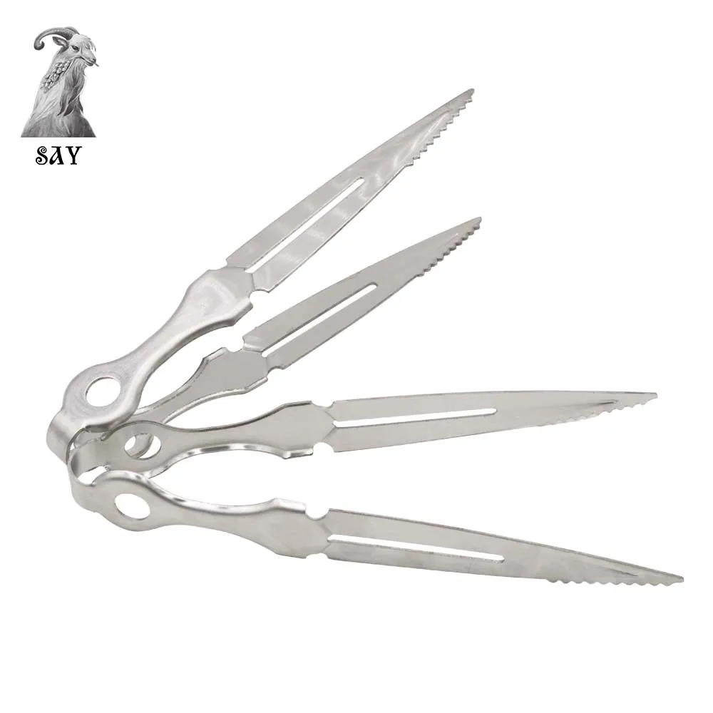 

10 шт./набор, щипцы для кальяна из нержавеющей стали