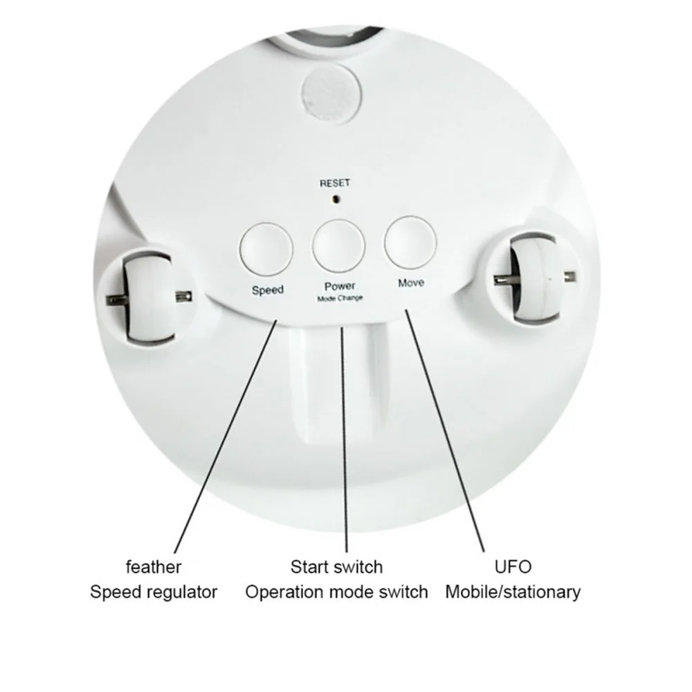 

1Pcs Electric Pets Dog Toy Pet Traning Catcher For Pet USB Charging Intelligent Automatic Steering Electric Funny Cat Turntable