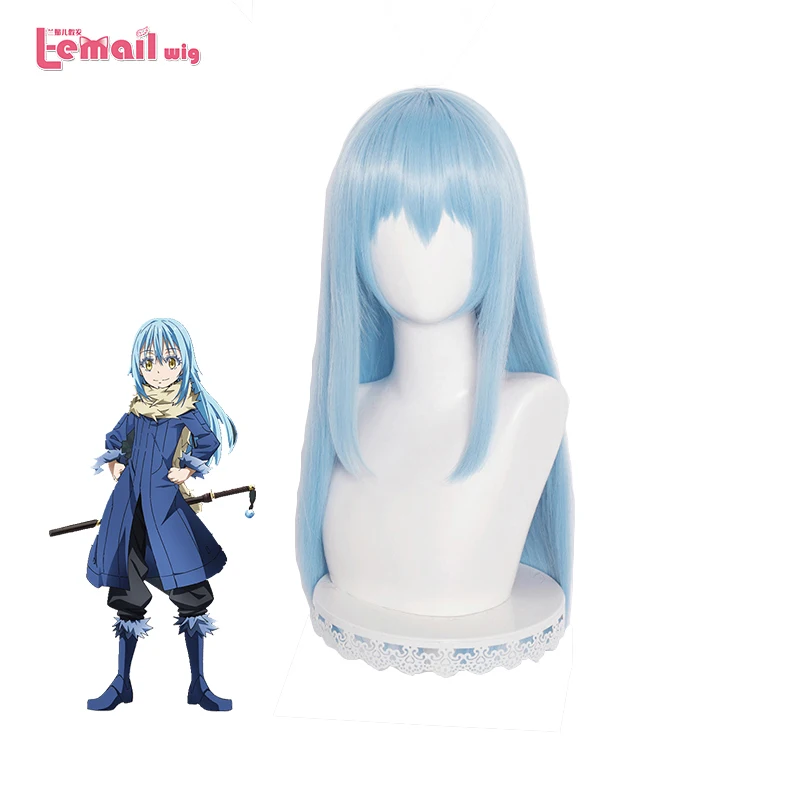 

Парик L-email из аниме Tensei shitara Slime Datta Ken Rimuru Tempest and Shuna, длинный парик для косплея, синтетические волосы, термостойкий
