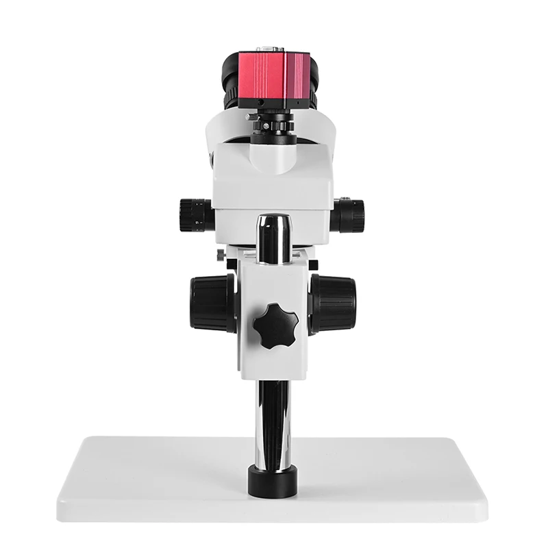 Цифровой Тринокулярный стереомикроскоп с зумом 3 5 90x HD + большой верстак камера 2K