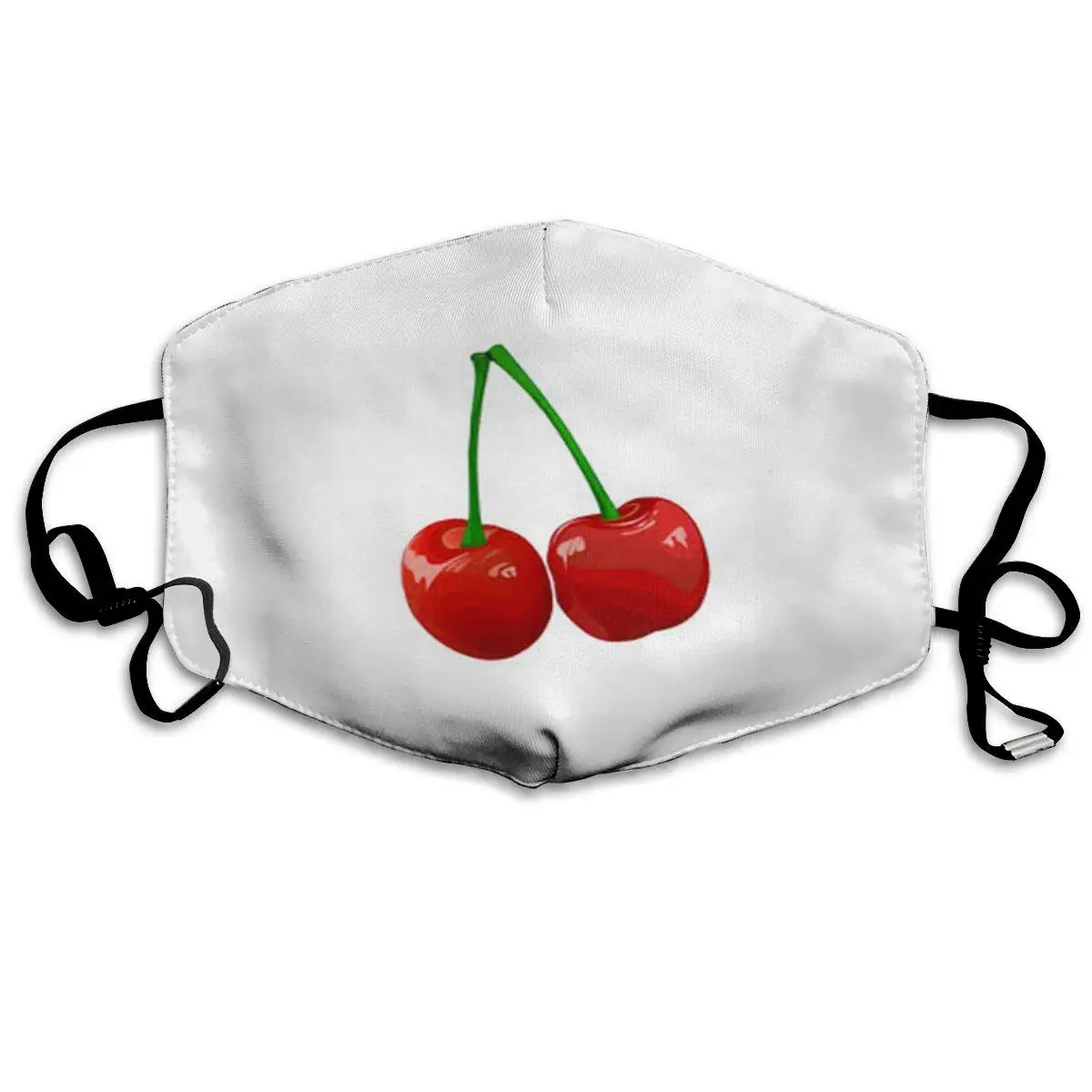 

Mouth Mask Cherry Fruit Print Masks - Breathable Adjustable Windproof Mouth-Muffle, Camping Running for Women and Men