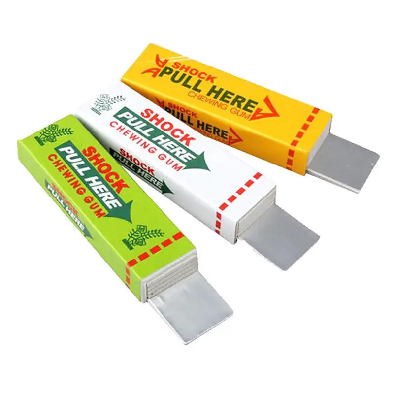 Safety Trick Joke Toy Fun Electric Toys Chewing Gum Pull Here Practical Jokes Fantastic for Color Random | Игрушки и хобби