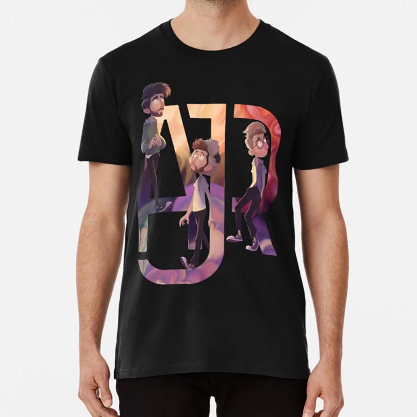 AJR: The Click galaxy футболка ajr band merch товар независимая музыка независимый артист Инди
