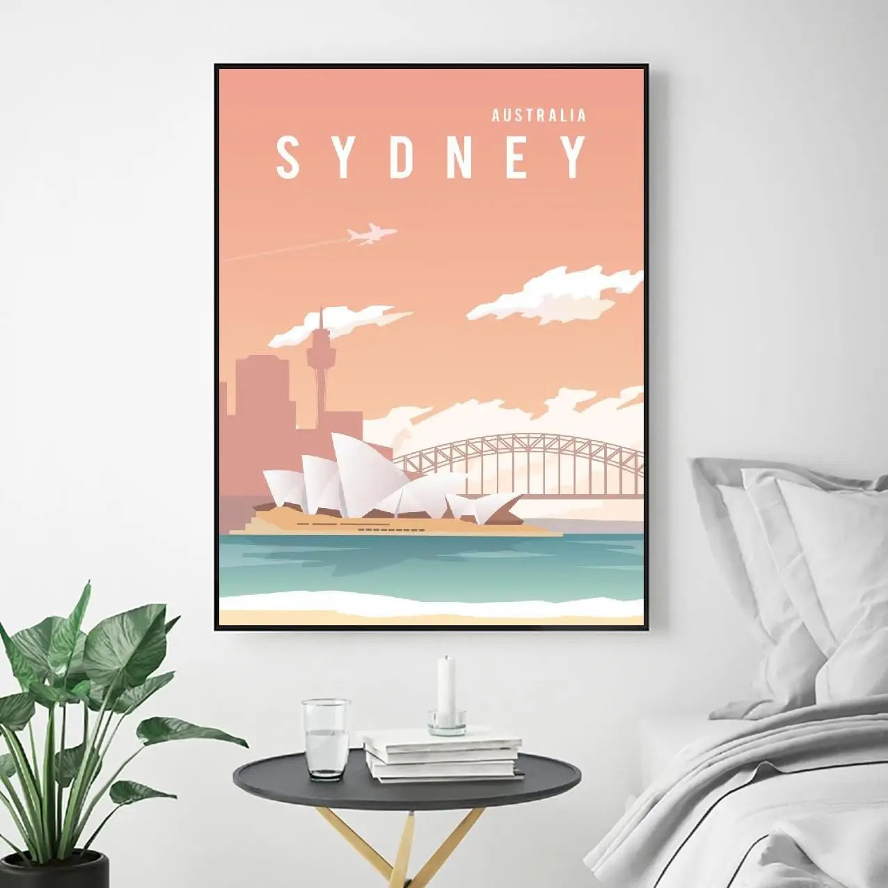 Сидней Австралия путешествия художественный холст плакат принты домашний Декор
