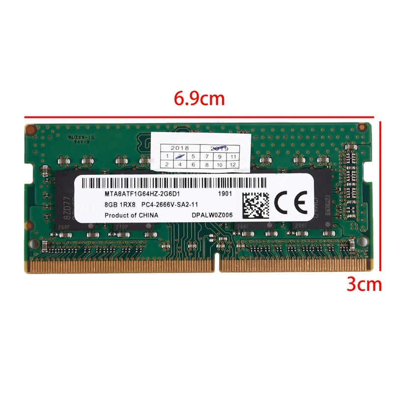 DDR4 оперативная память Sodimm ноутбук память поддержка Memoria 1,2 V DDR4 ноутбук