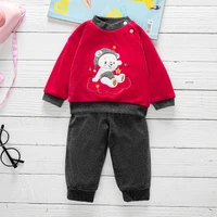newborn baby boys girls clothes daddymummy letter 2pcs outfits set long sleeve t shirtpants infant toddler clothing suit
